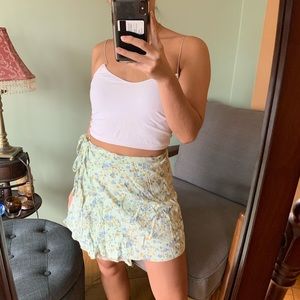 Urban Outfitter’s Floral Wrap Skirt